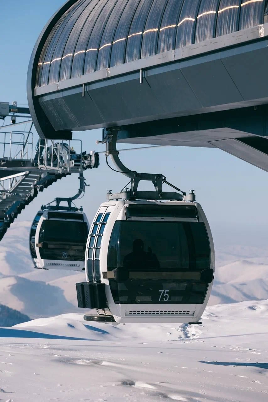 Канатная дорога RCG на курорте 